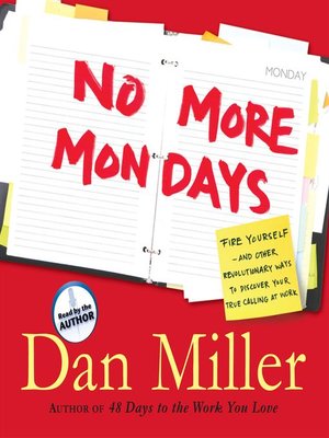 cover image of No More Mondays